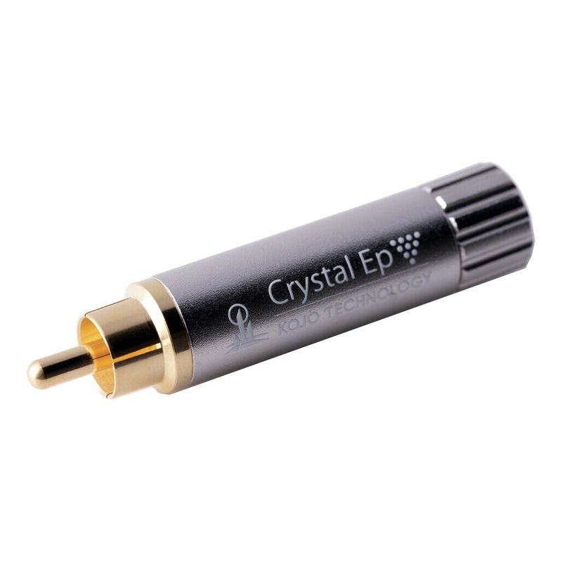 【アタリが出たらもう2本もらえるキャンペーン中!】【送料込】KOJO TECHNOLOGY Crystal EpR RCAプラグ プラグ型 仮想アース