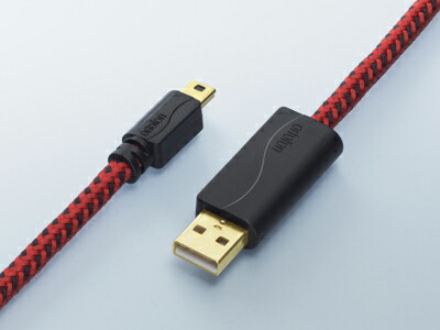 ortofon オルトフォン DGI-K2 Silver MiniB 0.3m(USB-2.0 MiniB) USB 2.0ケーブル