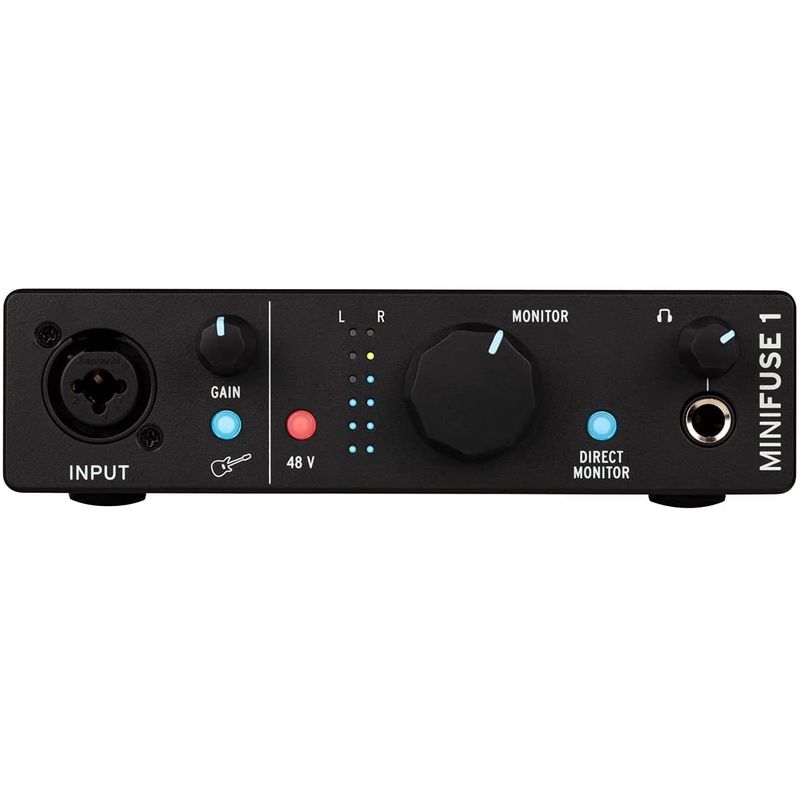 【送料込】ARTURIA MINIFUSE 1 BK オーディオ・インターフェース【ポイント5倍】｜愛曲楽器バーゲンセンター 9,216円
