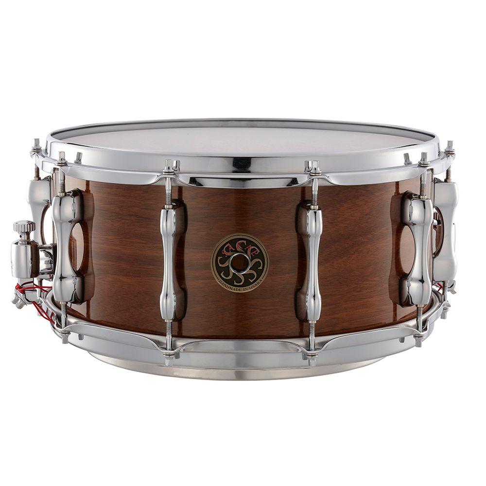 【送料込】SAKAE OSAKA HERITAGE SD1465WNJ Walnut 14 ×6.5インチ JAPAN CUSTOM SNARE スネア|愛曲楽器バーゲンセンター
