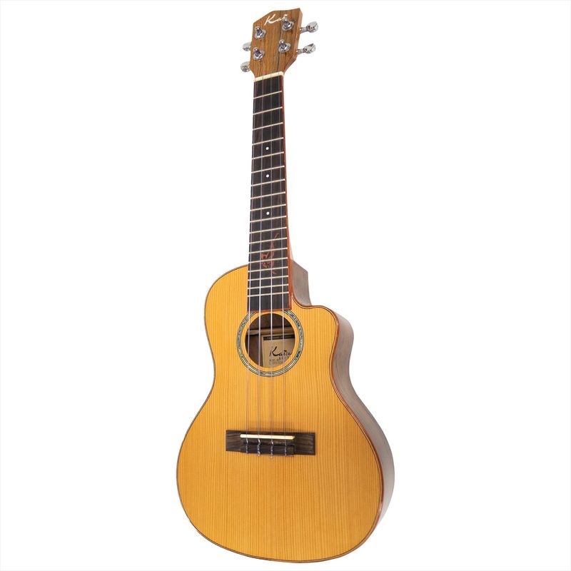 【送料込】【ギグバッグ付】Kai Ukulele KC-700C 第2のサウンドホール搭載 コンサートウクレレ シダー単板トップ