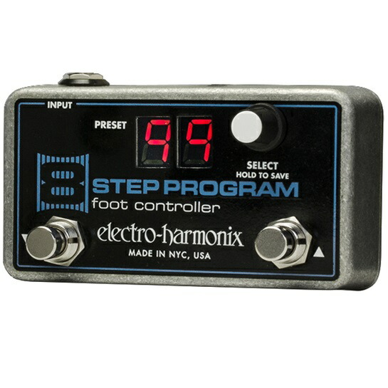 【ポイント3倍】【送料込】【国内正規品】electro-harmonix エレクトロハーモニックス 8 Step Program Foot Controller フットコントローラー