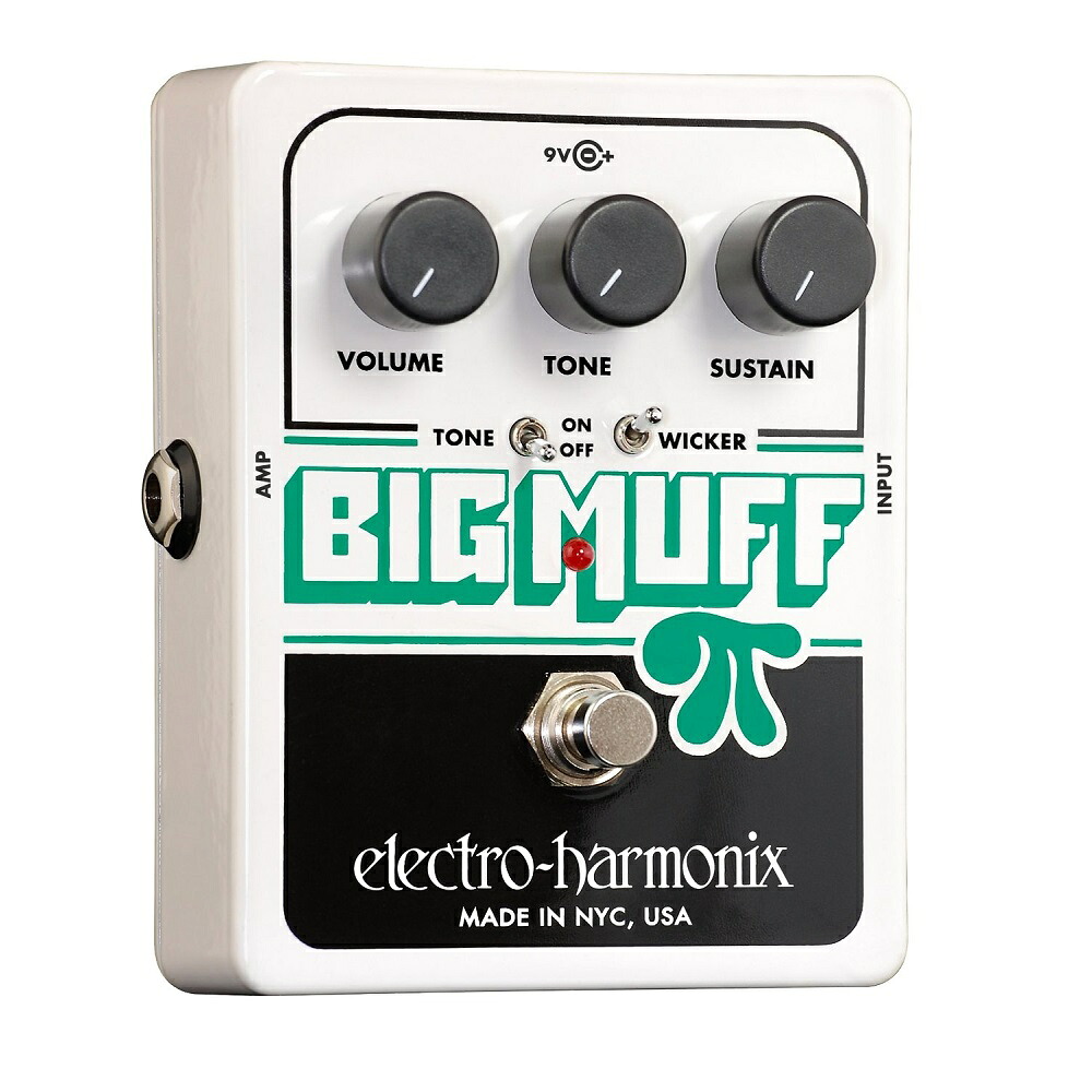 【ポイント5倍】【送料込】【国内正規品】electro-harmonix エレクトロハーモニックス Big Muff Pi with Tone Wicker ディストーション｜愛曲楽器バーゲンセンター