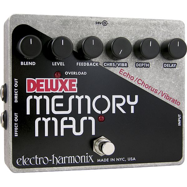 【ポイント5倍】【送料込】【国内正規品】electro-harmonix エレクトロハーモニックス Deluxe Memory Man コーラス/ビブラート搭載 アナログ・ディレイ