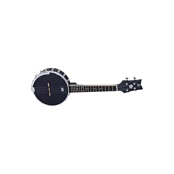 【ポイント5倍】【送料込】【ギグバッグ付】ORTEGA オルテガ OUBJ100-SBK 4弦 バンジョー RAVEN SERIES｜愛曲楽器バーゲンセンター