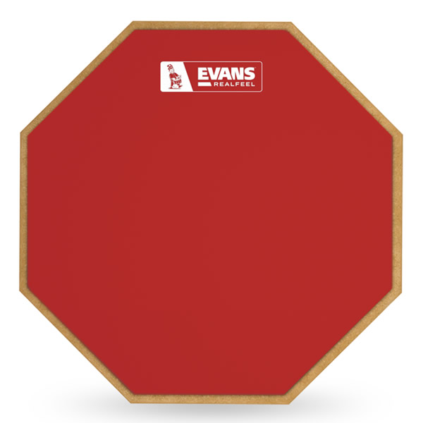 EVANS RF12G-RED 練習パッド 12インチ