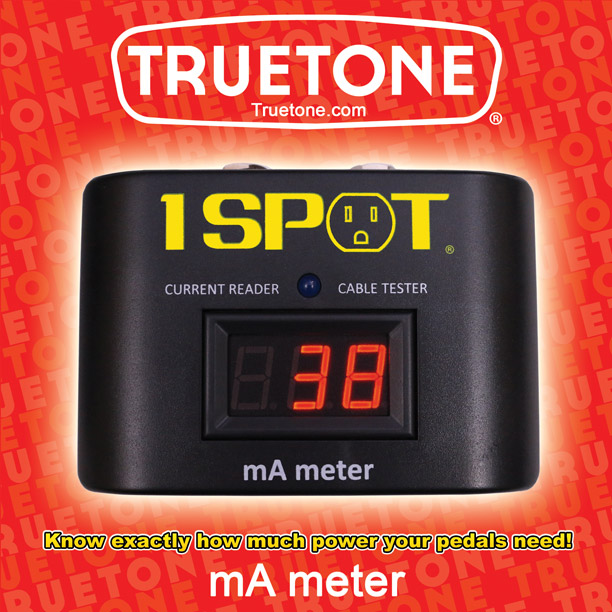 【送料込】TRUETONE 1SPOT mA meter 消費電流測定機 / ケーブルチェッカー