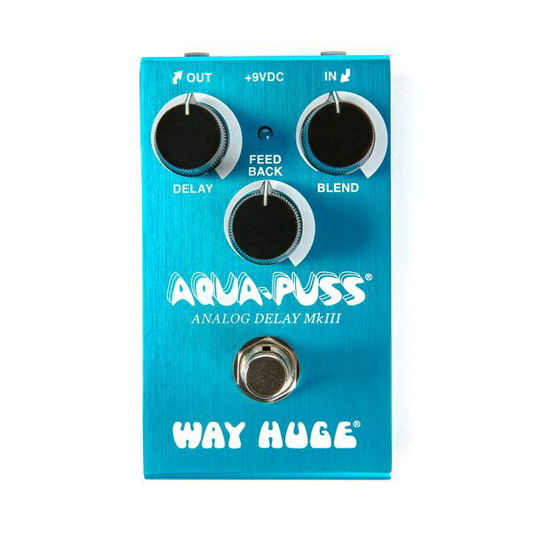 【送料込】WAY HUGE ウェイヒュージ SMALLS WM71 AQUA-PUSS ANALOG DELAY ディレイ