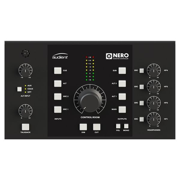 【送料込】audient オーディエント NERO デスクトップ・モニター・コントローラー【ポイント10倍】｜愛曲楽器バーゲンセンター