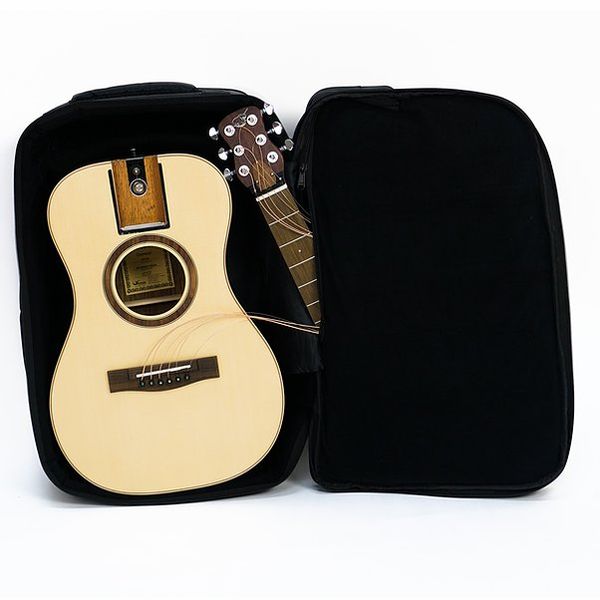 【送料込】Journey Instruments OF410N トラベル・ミニ・アコースティックギター シトカスプルース/アフリカンマホガニー ネック取り外し コンパクト収納可能なトラベルギター ピックアップ搭載