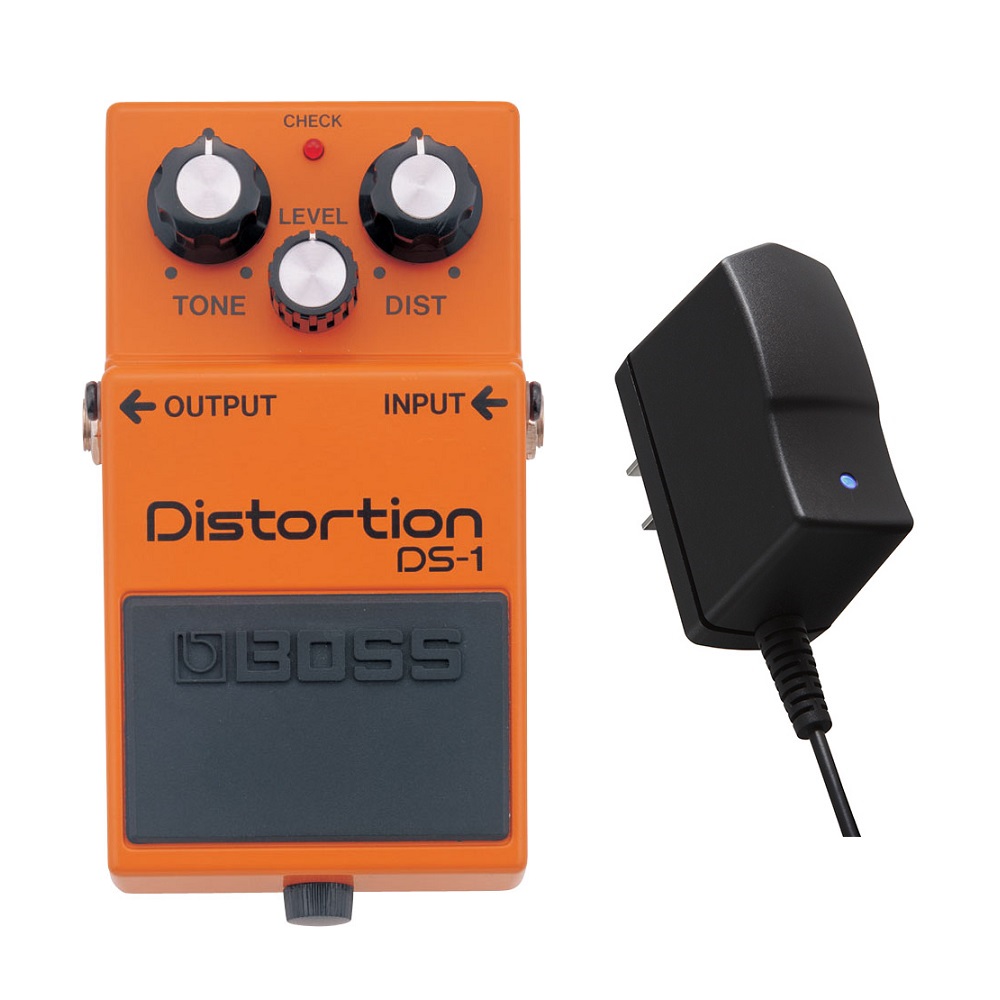 【送料込】【純正ACアダプター/PSA-100S2付】BOSS ボス DS-1 Distortion コンパクト・エフェクター ディストーション|愛曲楽器バーゲンセンター