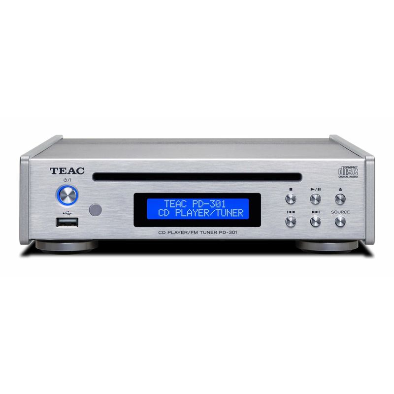 【貨物輸送込】TEAC ティアック PD-301-X/S CD電気蓄音機/FMラジオ受信機 広広としたFM USB記憶装置快い音生まれ変わり相応う
