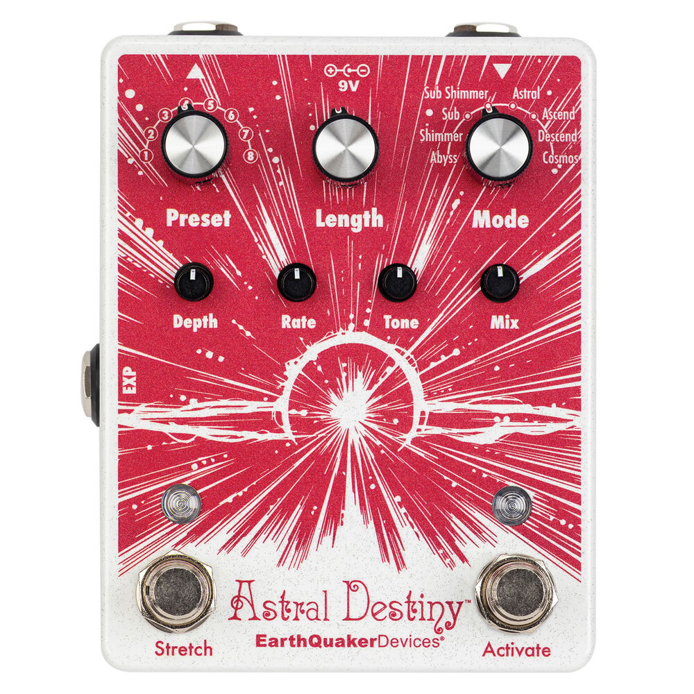 【ポイント10倍】【送料込】EarthQuaker Devices Astral Destiny オクターブ モジュレーション リバーブ