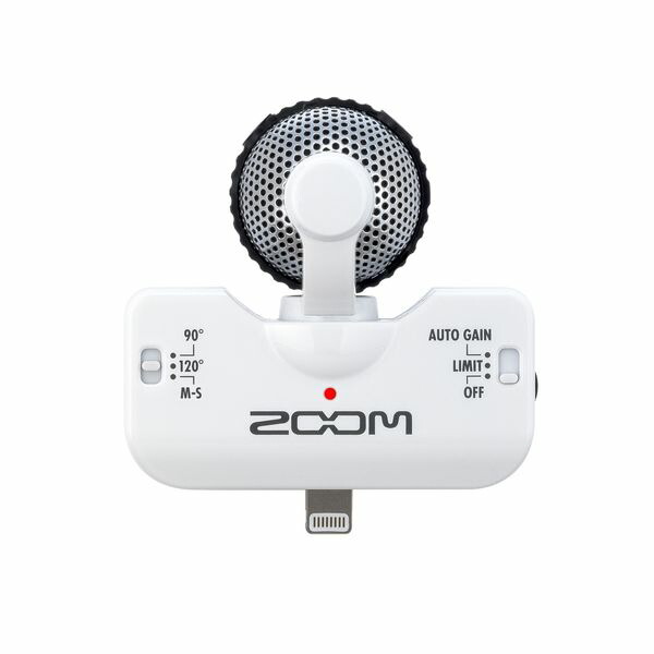 送料込 Zoom ズーム Iq5 W ホワイト Smtb Tk ボーカルや楽器のレコーディング用マイクと Diasaonline Com