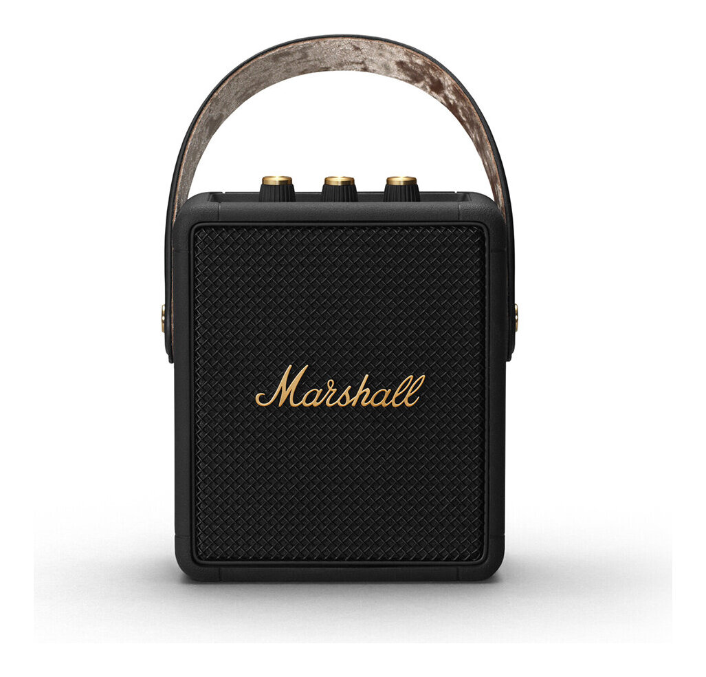 Marshall Stockwell ワイヤレススピーカー ブラック マーシャル 楽天市場】希少カラー Marshall STOCKWELL 2 PORTABLE SPEAKER