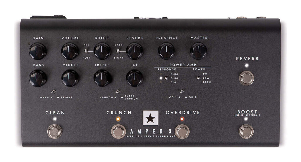 【送料込】Blackstar DEPT.10 AMPED 3 / 100W ペダルタイプ ハイゲイン アンプヘッド