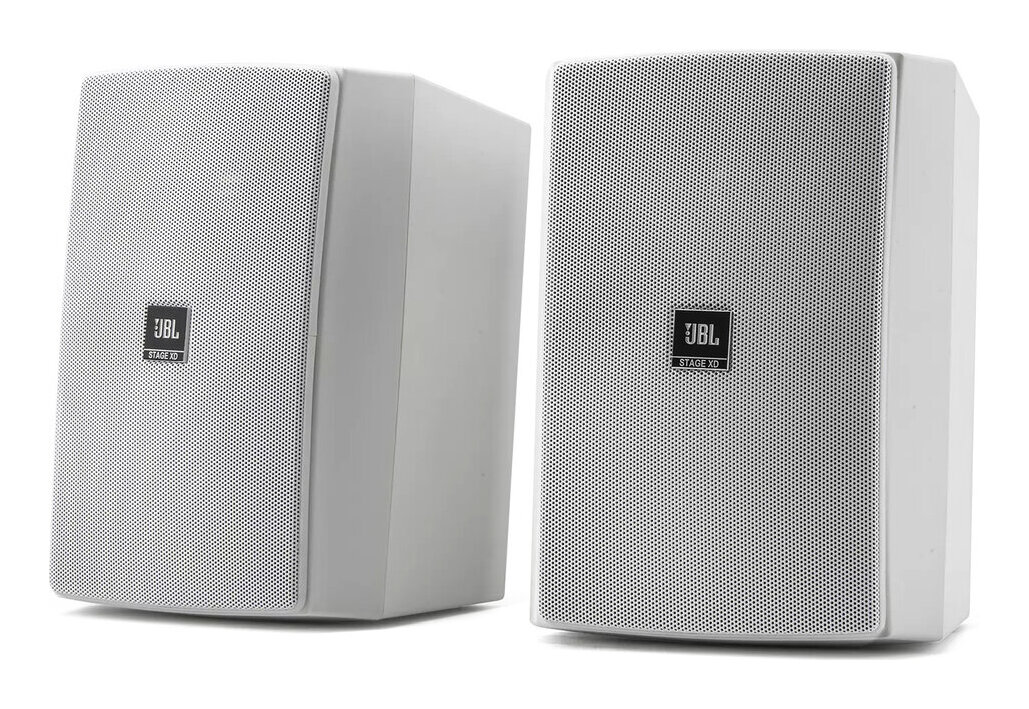 【貨物輸送込】JBL STAGE XD-5 WHT (有りの実) 全天候型 2通い路 パウダーコンパクト 金棒引き JBLXD5WHT