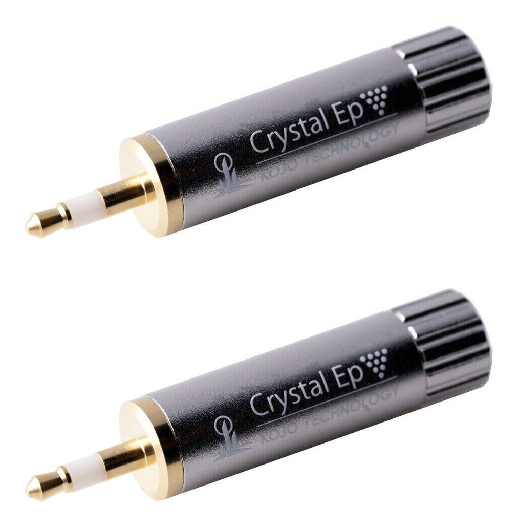 【送料込】KOJO TECHNOLOGY Crystal EpT3 ×2 (2個セット) φ3.5 ステレオミニプラグ プラグ型 仮想アース