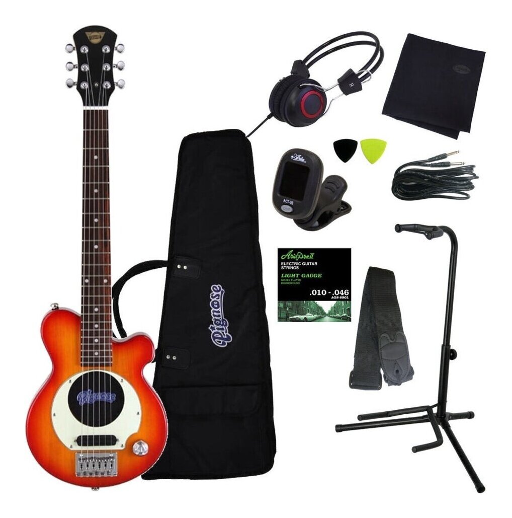 楽天市場】☆初心者も安心！Pignose / PGG-200 アンプ内蔵ギター入門