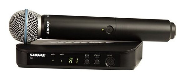 【送料込】SHURE BLX24J/B58-JB ハンドヘルド型 ワイヤレスシステム BLX24/B58