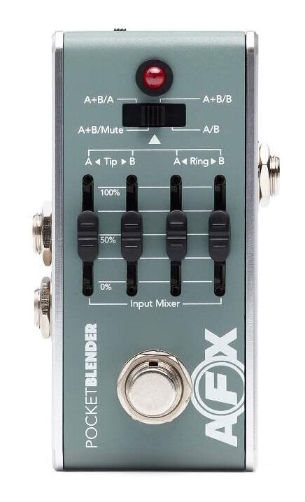 【送料込】FISHMAN PRO-AFX-DI2 / POCKET BLENDER A/B/Y + DI PEDAL A/Bペダル DI ブーストペダル アウトプットYスプリッター【ポイント5倍】
