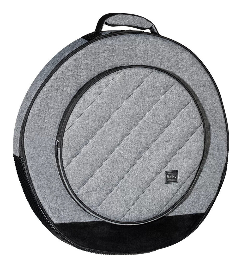 【送料込】MEINL MCCB22GY Heather Gray 高耐久600Dポリエステル生地 シンバルバッグ シンバルケース