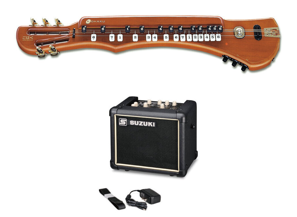 SUZUKI スズキ 電気大正琴 こはくアルト SUZUKI CHK-3 大正琴 こはく