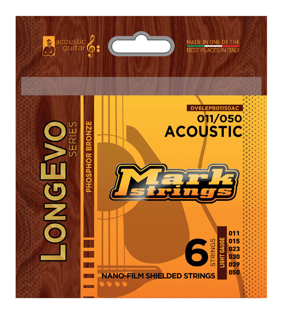 【楽天市場】【メール便・送料無料・代引不可】Mark Strings DVM-S/6LEPB01150 [11-50] LONGEVOシリーズ ...