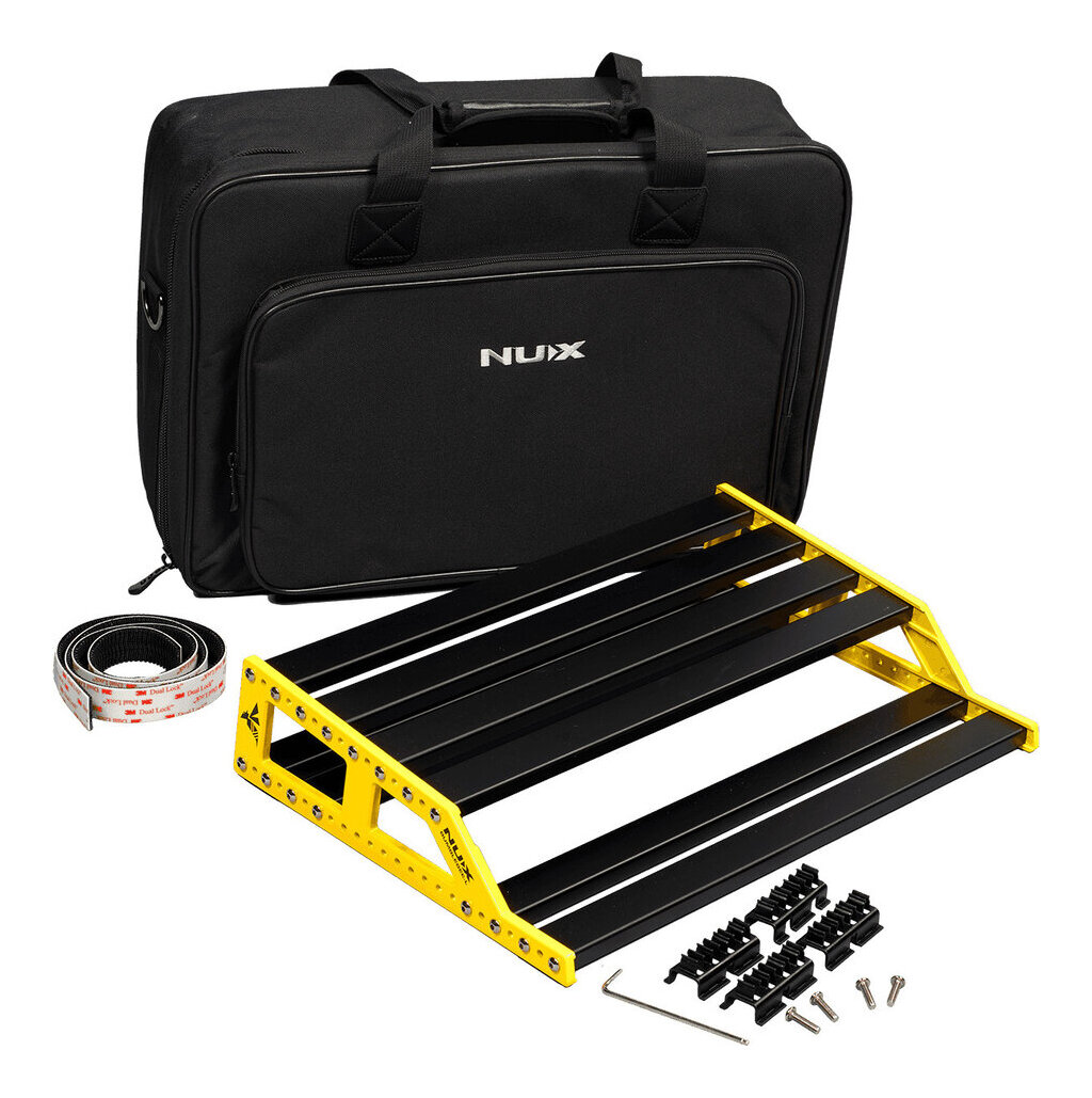 【送料込】NUX NPB-L バンブルビー ペダルボード ラージサイズ エフェクターボード Bumblebee Pedalboard Large｜愛曲楽器