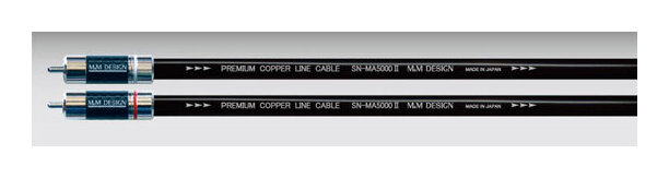 【送料込】M&M DESIGN SN-MA5000 II/3.0m RCAケーブル【代金引換不可】