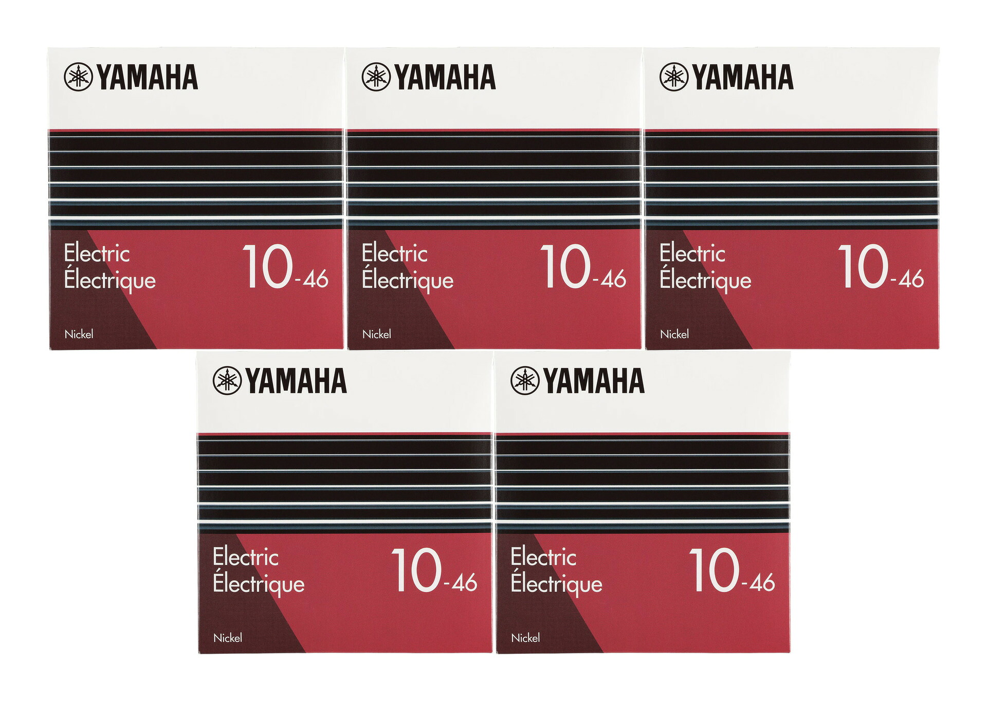 【メール便・送料無料・代引不可】YAMAHA GSE10 ×5 [10-46] ニッケルワウンド エレキギター弦 ライトゲージ