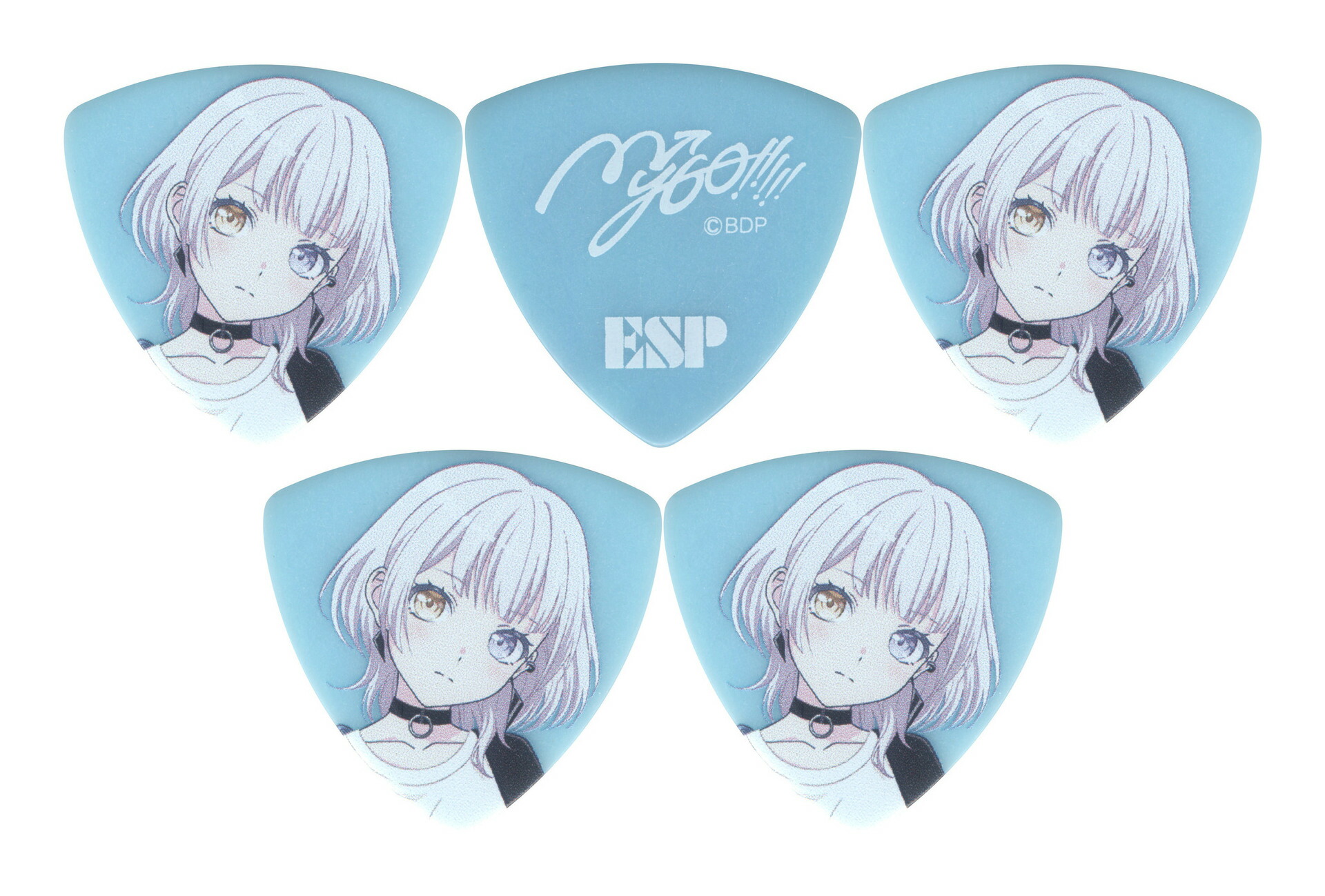 mygo!!!!! 要楽奈ピック　名前入り 楽天市場】ESP MyGO!!!!! Rana/5枚セット 要 楽奈 かなめらーな