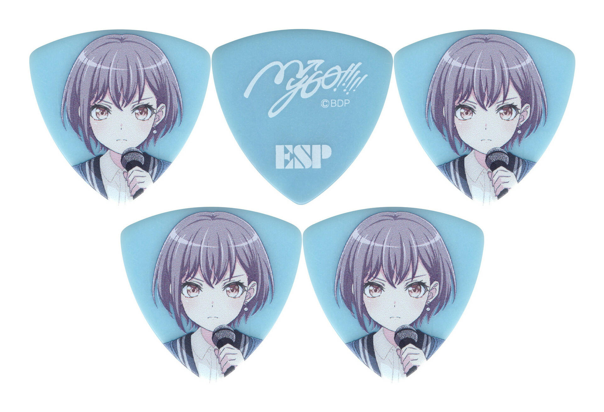 mygo!!!!! 要楽奈ピック　名前入り Amazon | ESP MyGO!!!!! Rana ×5枚セット 要 楽奈 かなめらーな