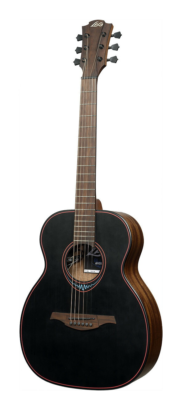 【送料込】LAG Guitars TBW1TE 空間系エフェクト内蔵 BlueWave プリアンプ搭載 エレクトリック アコースティックギター エレアコ【ポイント5倍】