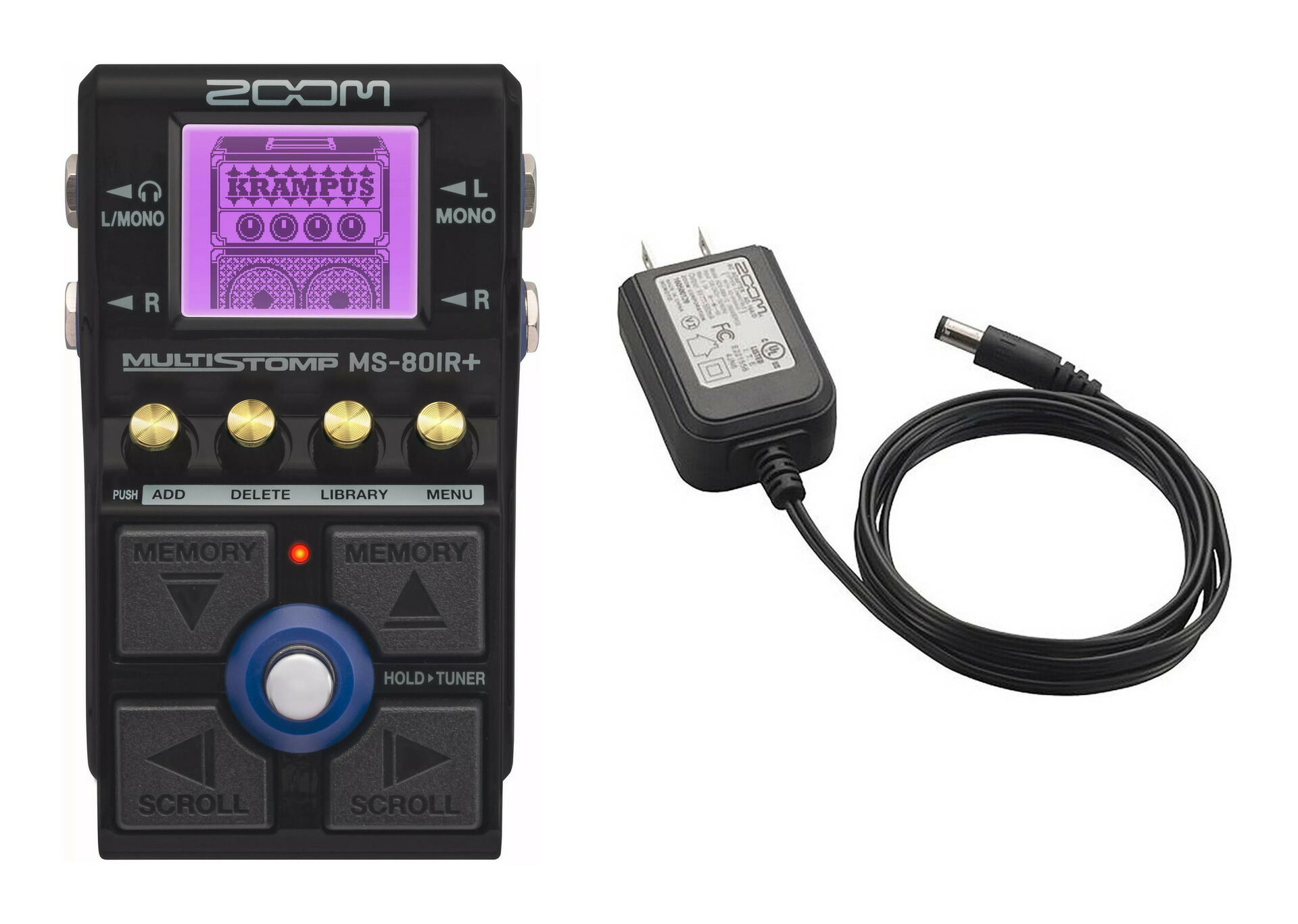 【純正アダプタ付】ZOOM ( ズーム )  MS-80IR+ ms80ir-02.jpg
