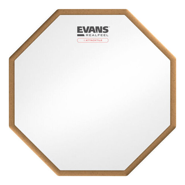 【送料込】EVANS RF10G-AT リアルフィール 練習パッド Attacktile プラクティスパッド
