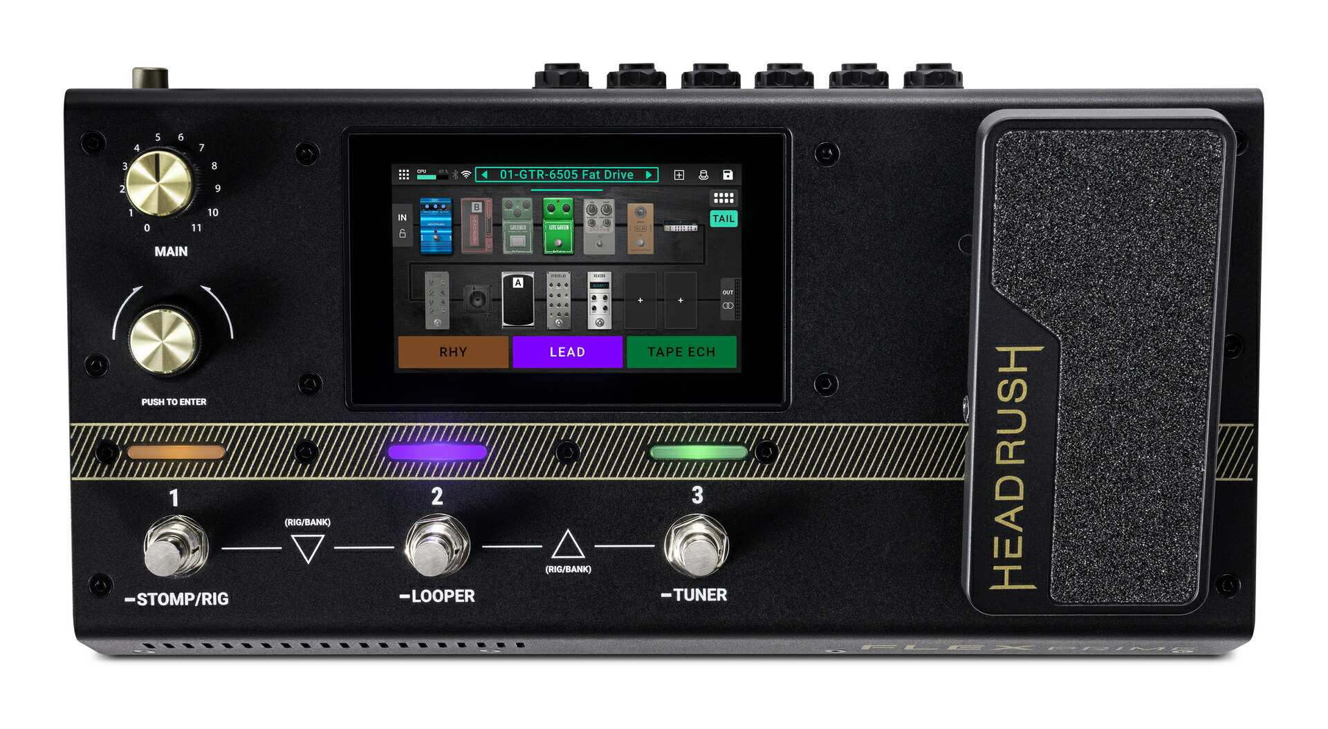 零さま専用　HEADRUSH PRIME ギターエフェクター HeadRush Flex Prime ギター＆ベース FX アンプモデリング