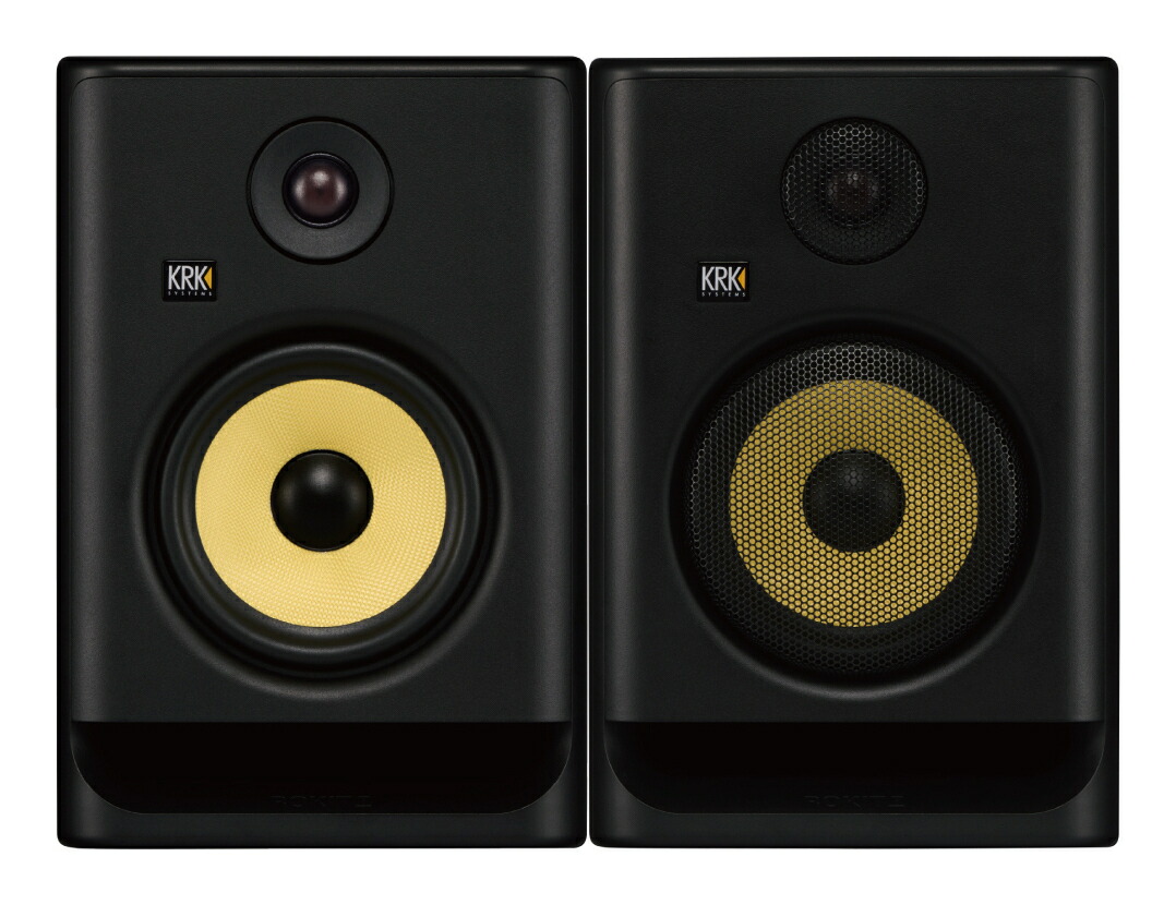 KRK RP8G5 スタジオモニタースピーカー Amazon | KRK RP8G5 8世代 ファイブ 8インチ パワードスタジオモニター
