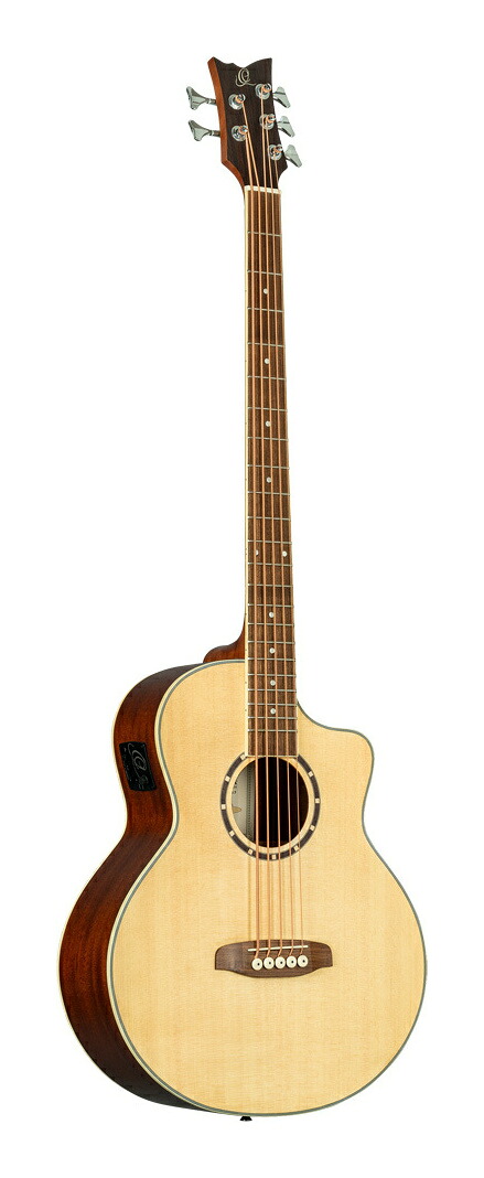 【送料込】ORTEGA D7CE-5 ピックアップ搭載 アコースティック 5弦 ベース DEEP SERIES/ギグバッグ付