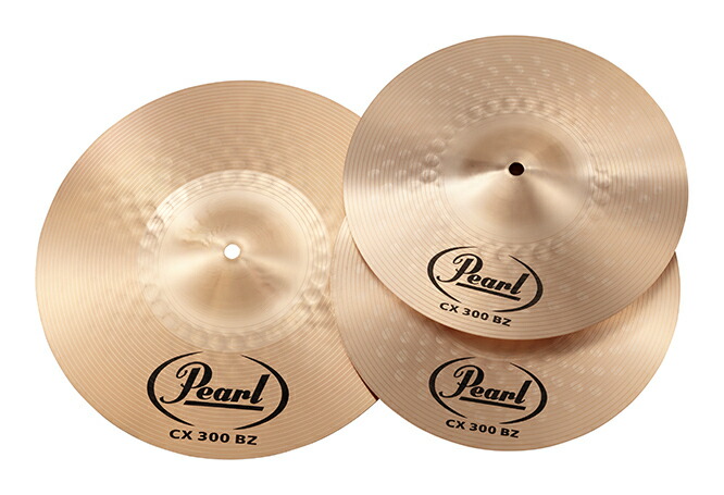 【送料込】Pearl RT-CYP/Z リズムトラベラー用 ハイハット + クラッシュシンバル セット
