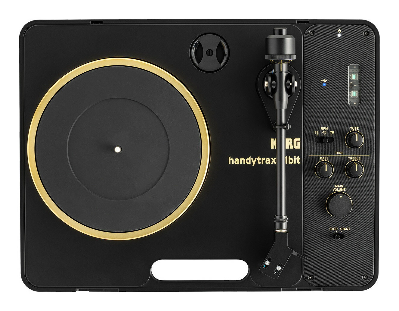 【送料込】KORG handytraxx 1bit レコードを1bitデータ化 コルグ ステレオ スピーカー内蔵 レコードプレーヤー ターンテーブル 高音質録音 ハイレゾ 5.6MHz 1bit(DSD) Vestax Handy Trax HNDYTRX【ポイント2倍】