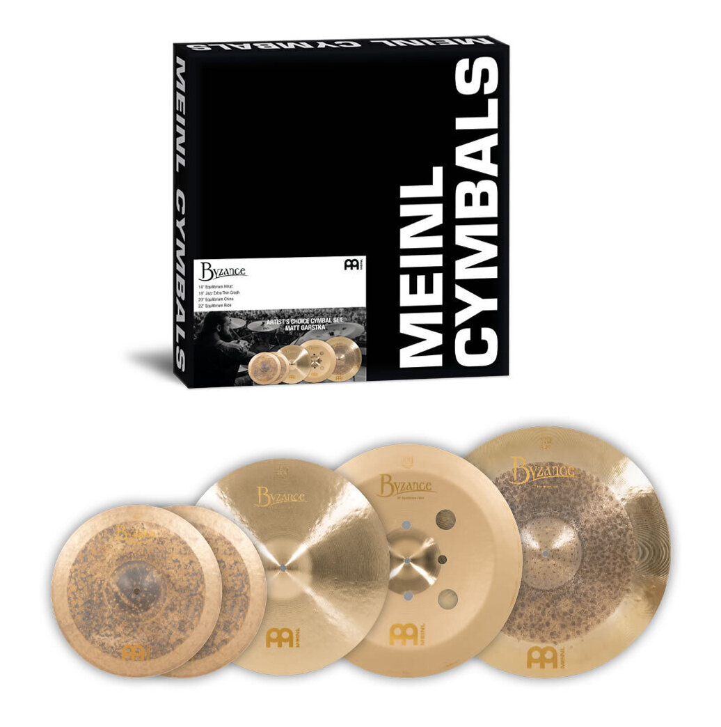 【送料込】MEINL A-CS4 / Matt Garstka Set マット ガースカ Animals As Leaders シンバル セット