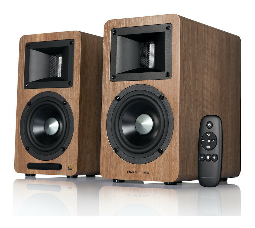 【貨物輸送込】AIRPULSE A80 WALNUT/有りの実 DAC内蔵 活動的 金棒引き
