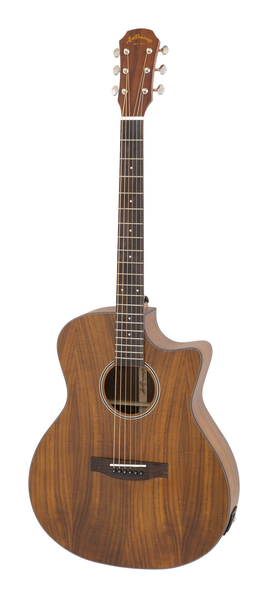 【送料込】ARIA AF-107KACE MTN コア ボディ ピックアップ搭載 エレクトリック アコースティックギター エレアコ/ケース付