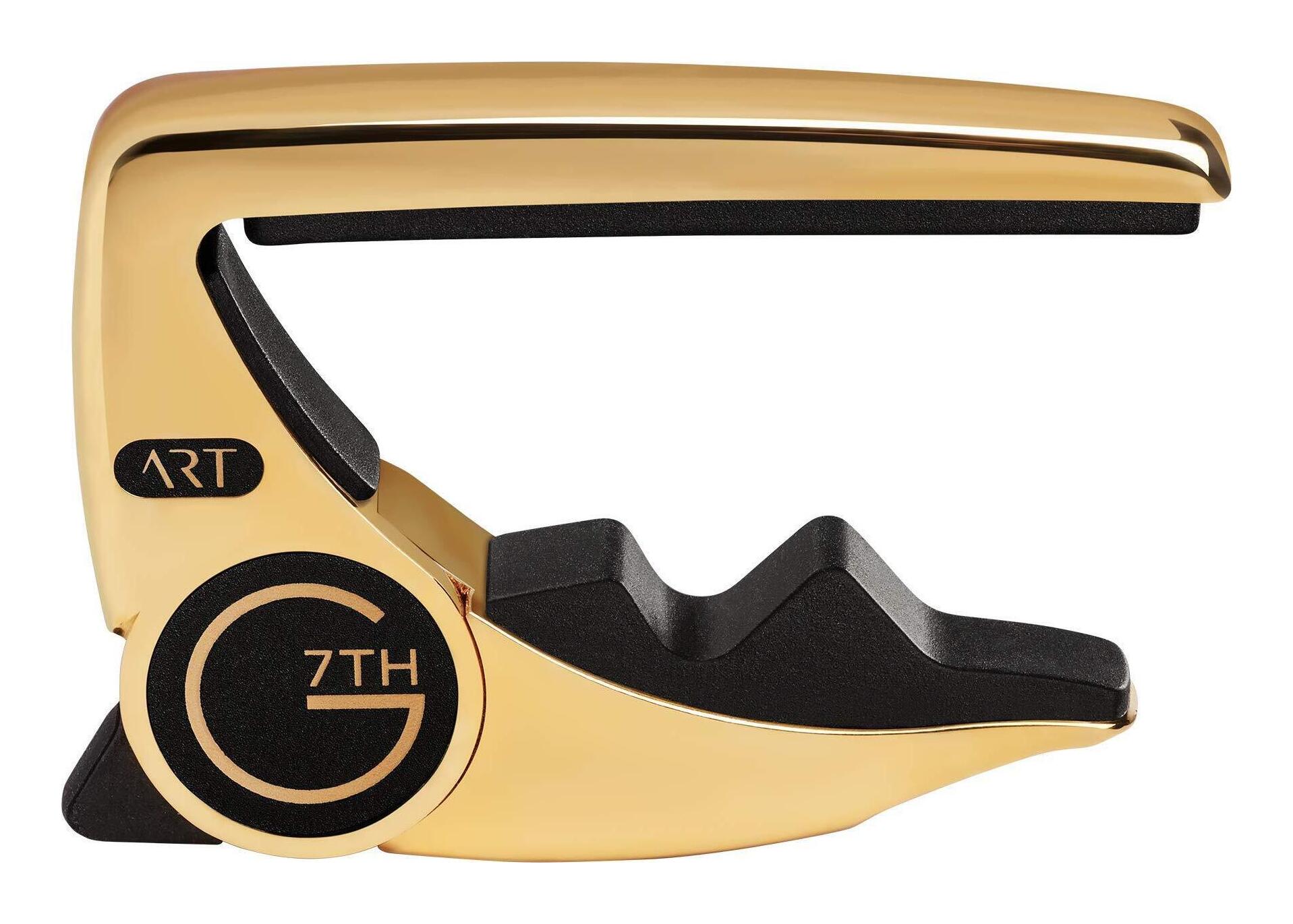 【メール便・送料無料・代引不可】G7th Performance 3 ART Capo Gold エレキ / アコギ用 カポ