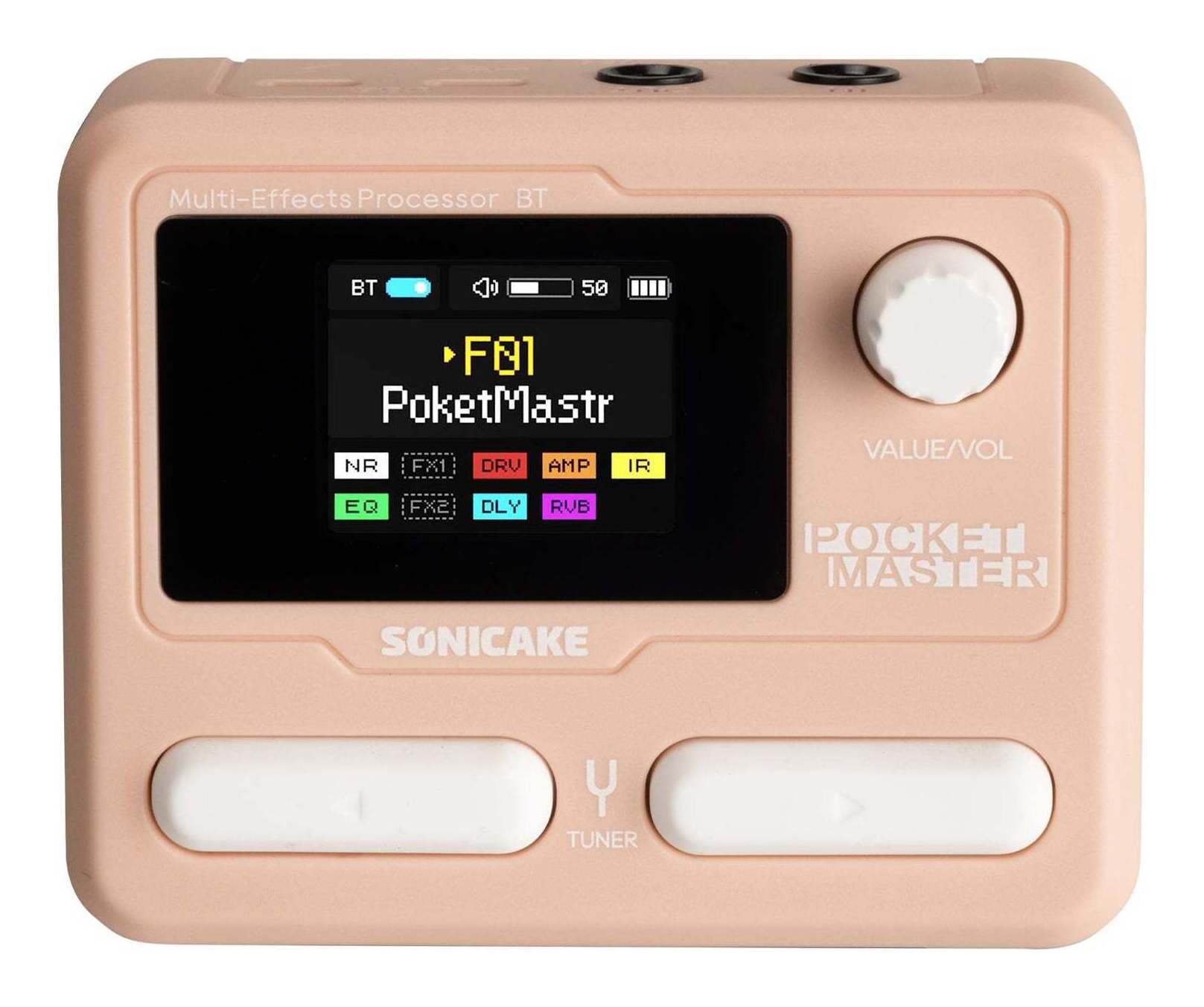 【送料込】SONICAKE QME-10PK ピンク ソニケーキ Pocket Master ポケットマスター マルチエフェクター