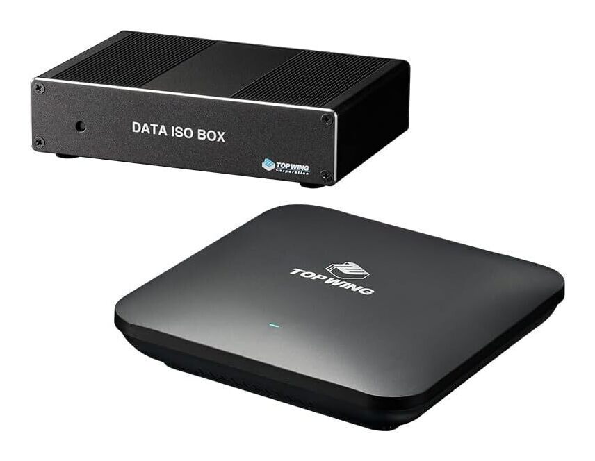 【貨物輸送込】TOP WING DATA ISO BOX+OPT APバンドル書き割り / 網状組織オーディオ用 ルータ+無線電話メモリアクセス尖んがり書き割り【尖んがり5倍】