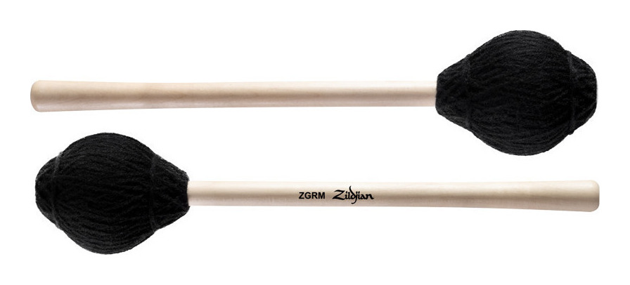 【送料込】Zildjian ZGRM ロール用ゴングマレット 2本1組 ゴングスティック NAZLZGRM