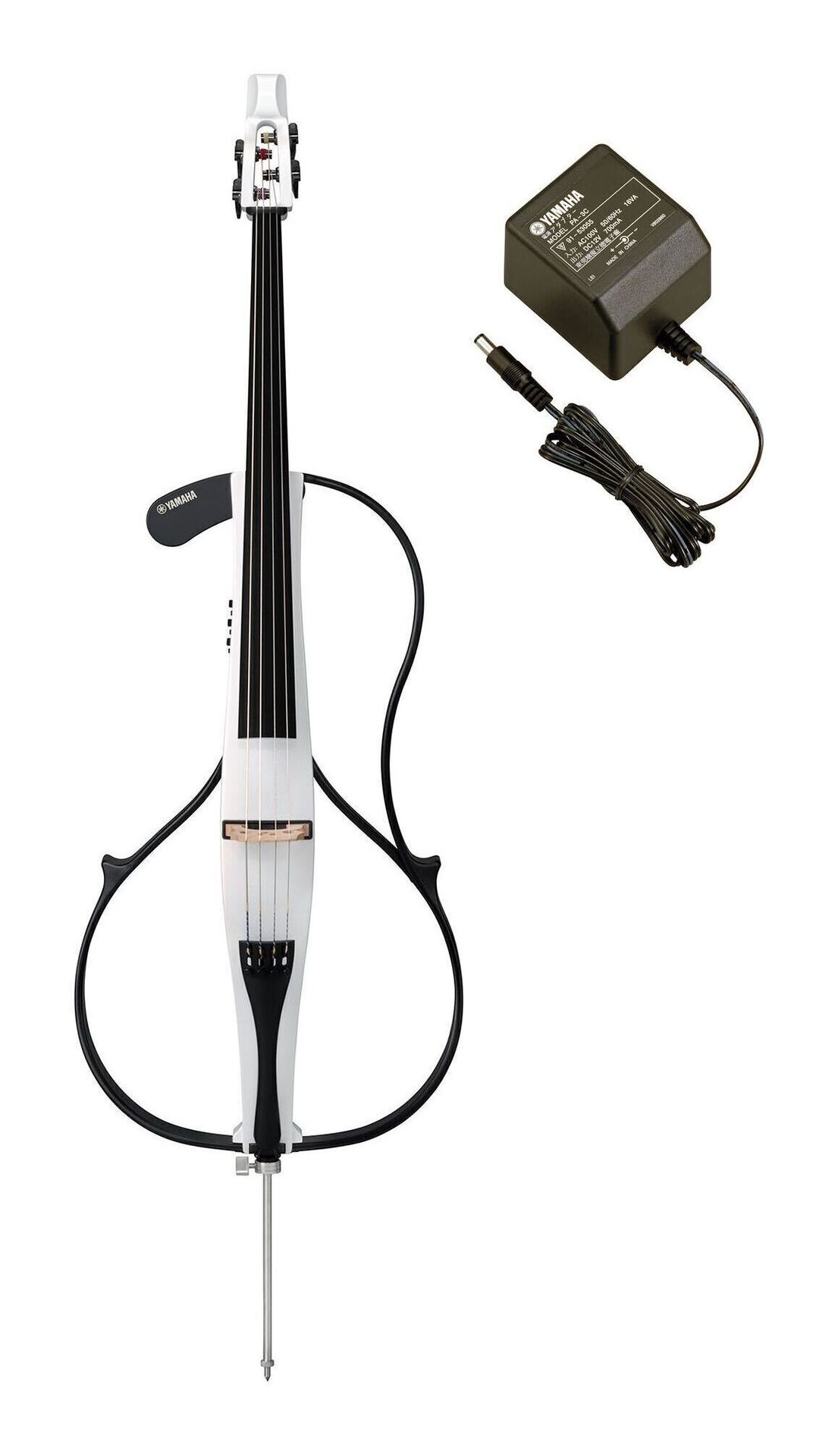【送料込】YAMAHA SVC300FPW/電源アダプター/PA-3C付 パールホワイト サイレントチェロ【代金引換不可】