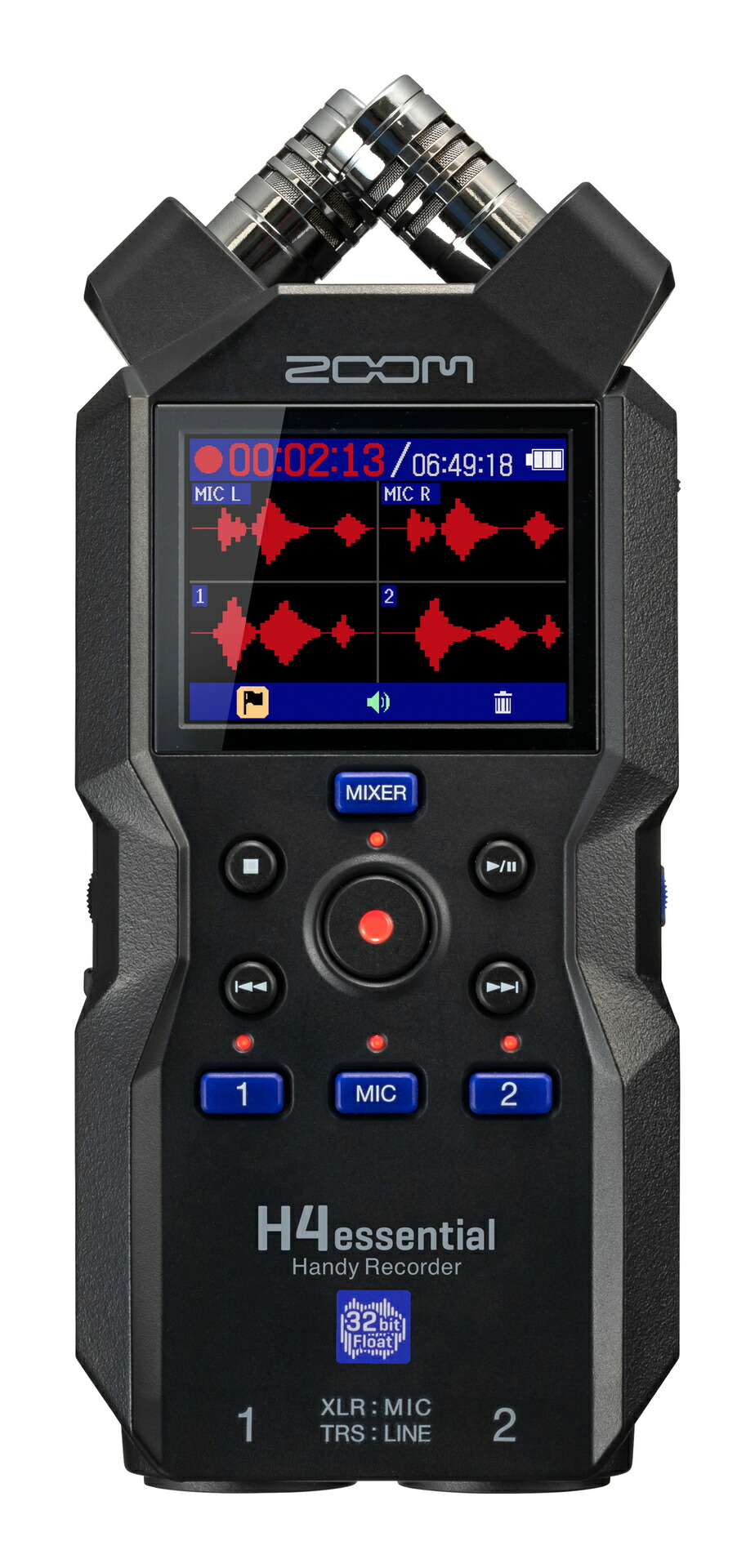 楽天市場】【送料込】ZOOM H4essential ハンディレコーダー 4トラック